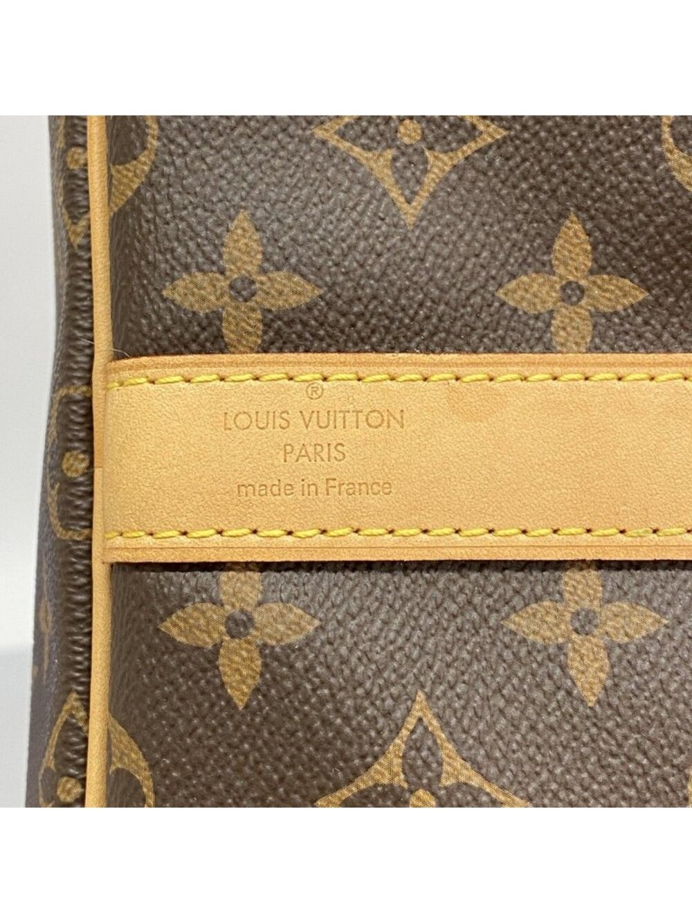 Louis Vuitton Boston Bag Monogram Keepall Bandouliere 55 Brown - Picture 5 of 10